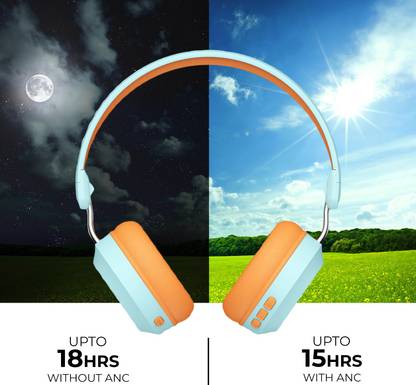 DEFY BassX ANC Active Noise Cancellation Bluetooth Gaming Headphone