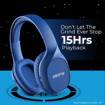 DEFY BassX Bluetooth Headphone