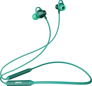 Defy Crest Bluetooth Neckband with 16 Hours Playback