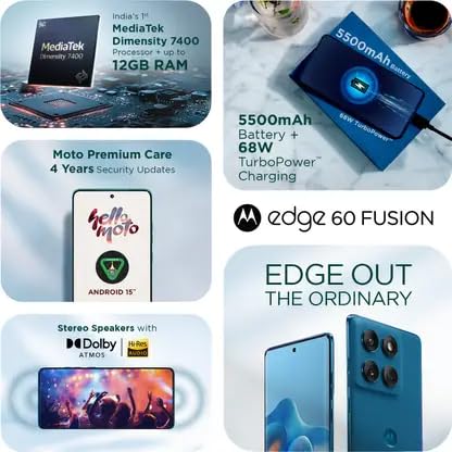 MOTOROLA Edge 60 Fusion