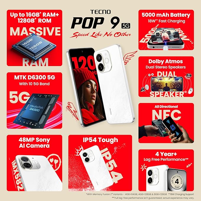 Tecno POP 9 5G